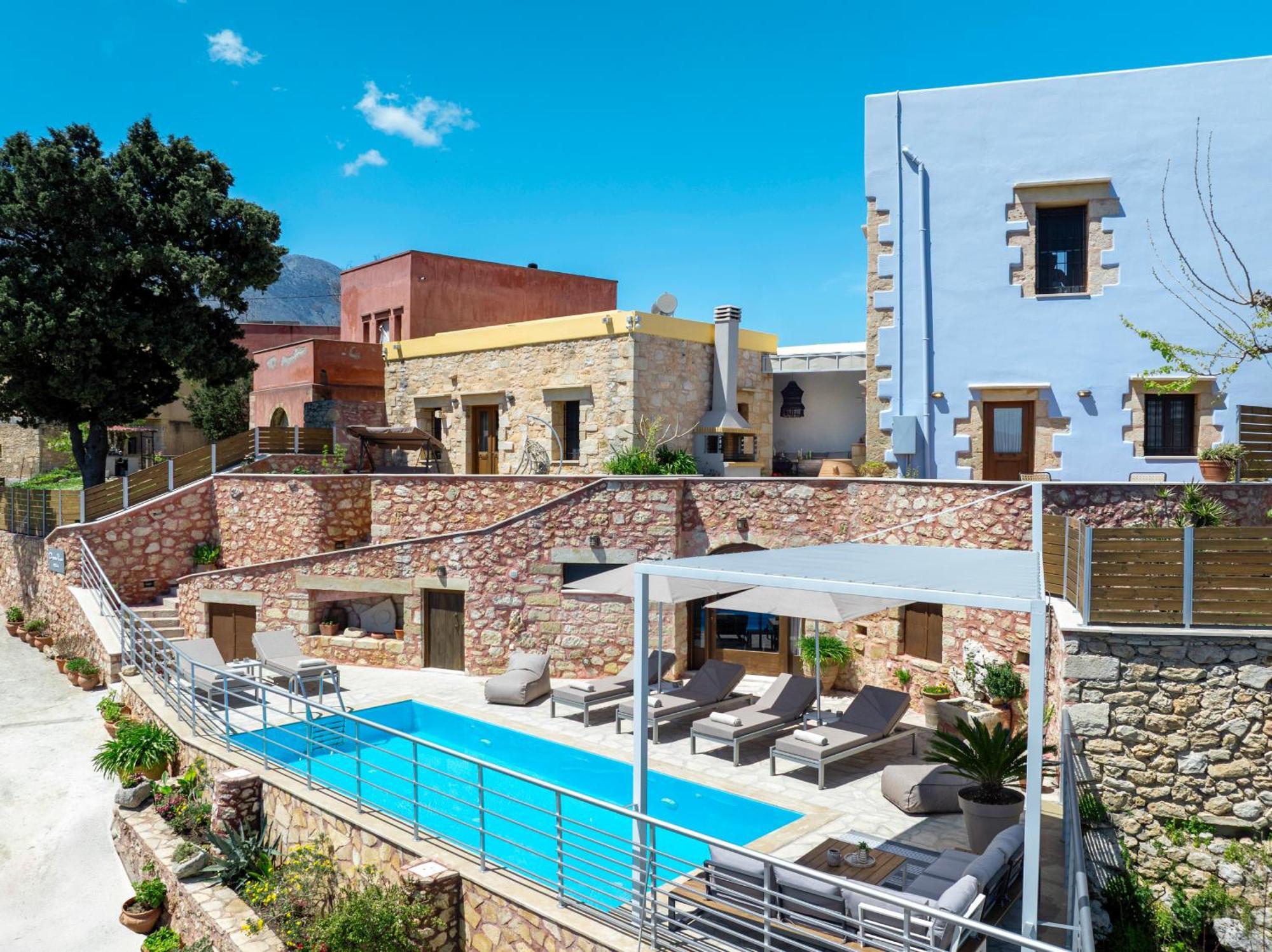 Dream View Villa Kástellos Exterior foto